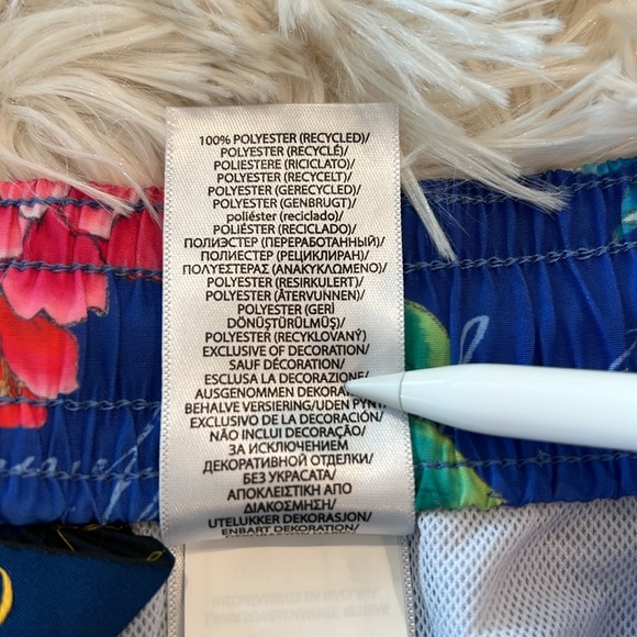 Polo Ralph Lauren Men’s Floral Swim Trunks Size S - Picture 15 of 16